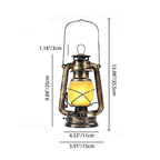 Vintage Rechargeable LED Table Lamp for Bedroom