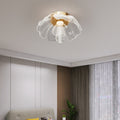 Flower Petal LED Flush Mount Ceiling Light for Bedroom