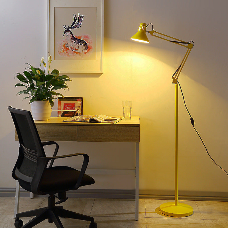 Adjustable Scandinavian Floor Lamp for Bedroom