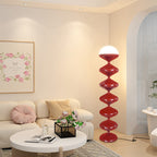 Scandinavian Round Floor Lamp for Bedroom