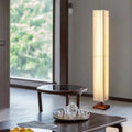 Japanese Walnut Floor Lamp