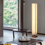 Japanese Walnut Floor Lamp