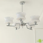 Belue Chandelier — Vintage Gold Glass Globe Ceiling Light for Dining Room