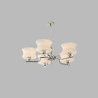 Belue Chandelier — Vintage Gold Glass Globe Ceiling Light for Dining Room