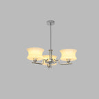 Belue Chandelier — Vintage Gold Glass Globe Ceiling Light for Dining Room
