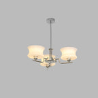 Belue Chandelier — Vintage Gold Glass Globe Ceiling Light for Dining Room