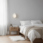 Bubble Glass Wall Lamp — Hand-Blown Glass Wall Sconce for Bedroom & Hallway