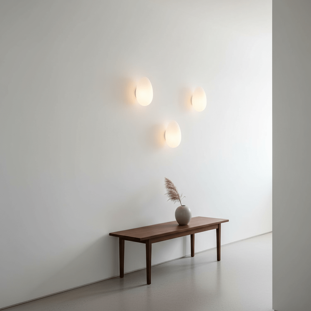 Bubble Glass Wall Lamp — Hand-Blown Glass Wall Sconce for Bedroom & Hallway