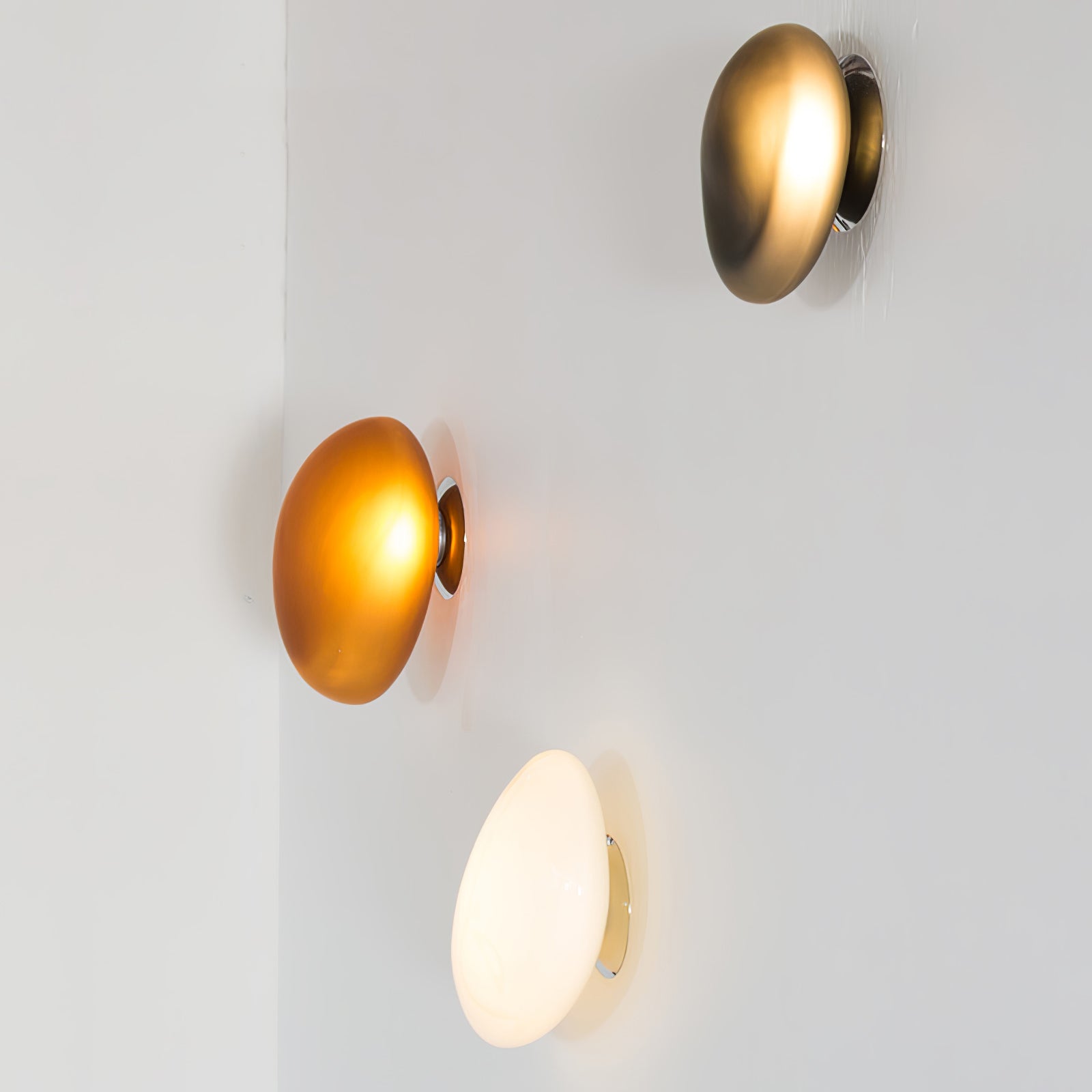 Bubble Glass Wall Lamp — Hand-Blown Glass Wall Sconce for Bedroom & Hallway