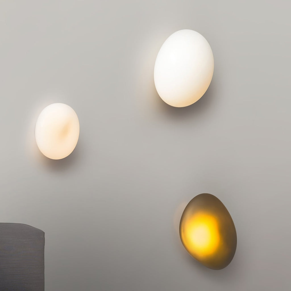 Bubble Glass Wall Lamp — Hand-Blown Glass Wall Sconce for Bedroom & Hallway