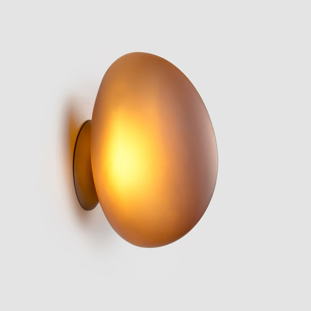 Bubble Glass Wall Lamp — Hand-Blown Glass Wall Sconce for Bedroom & Hallway