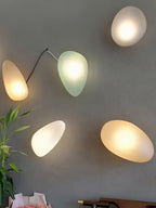 Bubble Glass Wall Lamp — Hand-Blown Glass Wall Sconce for Bedroom & Hallway