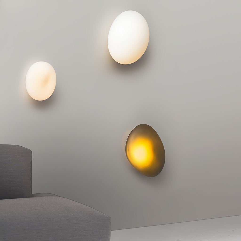 Bubble Glass Wall Lamp — Hand-Blown Glass Wall Sconce for Bedroom & Hallway