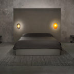 Bubble Glass Wall Lamp — Hand-Blown Glass Wall Sconce for Bedroom & Hallway