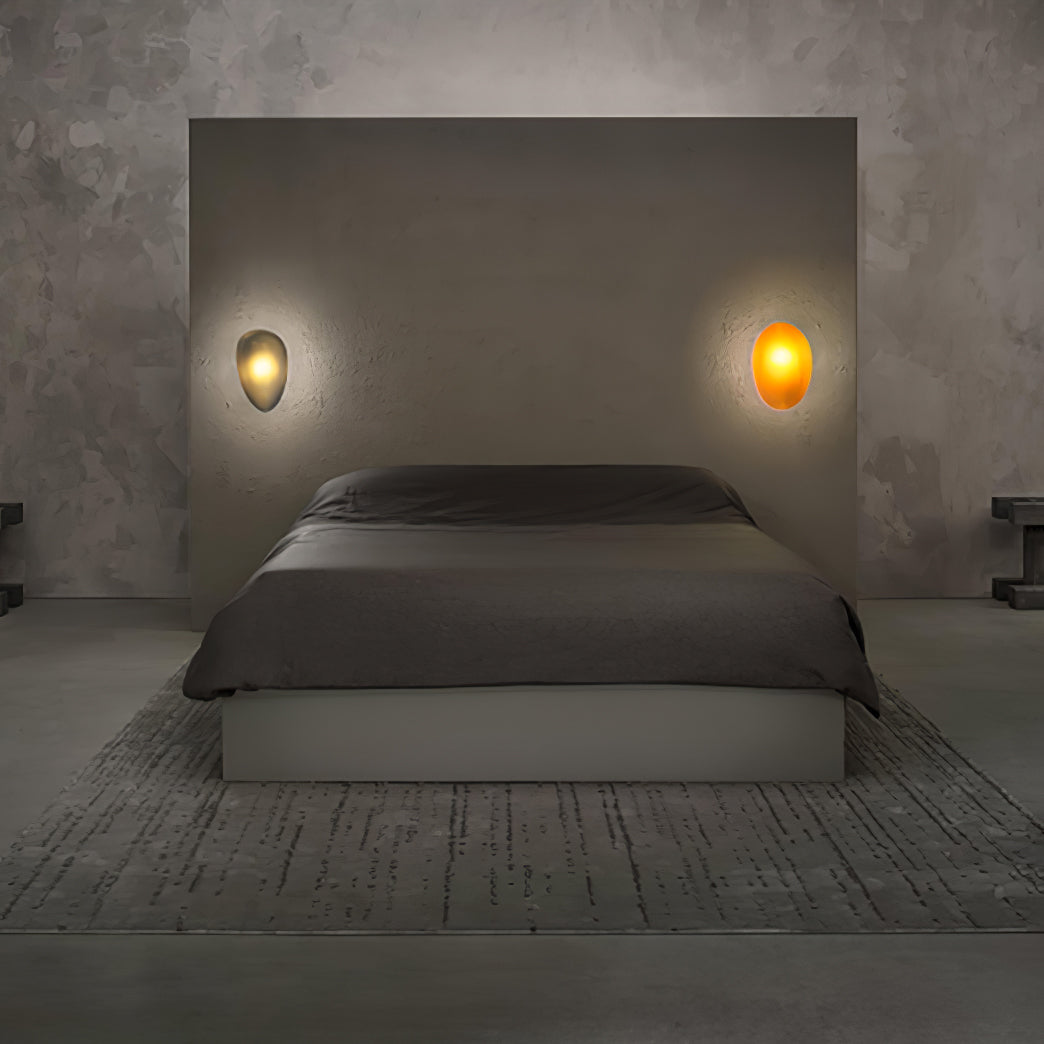 Bubble Glass Wall Lamp — Hand-Blown Glass Wall Sconce for Bedroom & Hallway