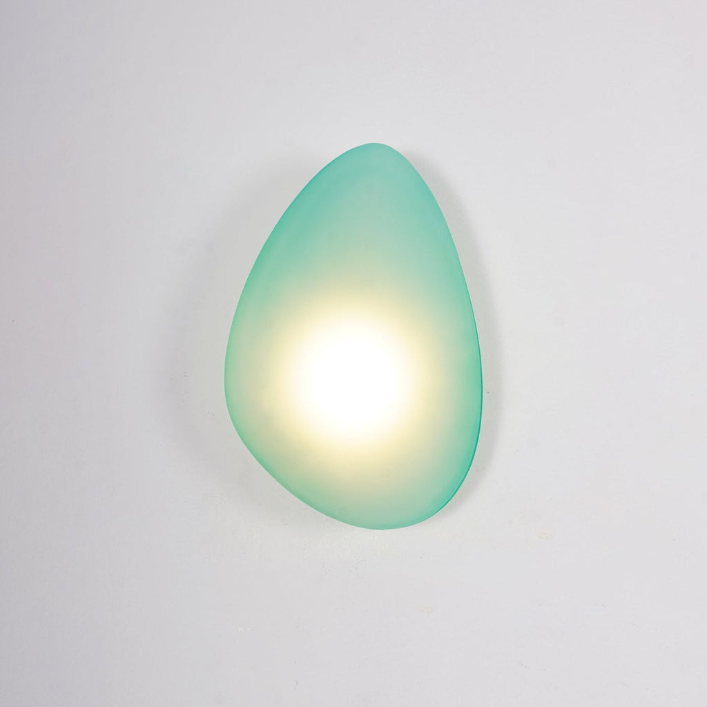 Bubble Glass Wall Lamp — Hand-Blown Glass Wall Sconce for Bedroom & Hallway