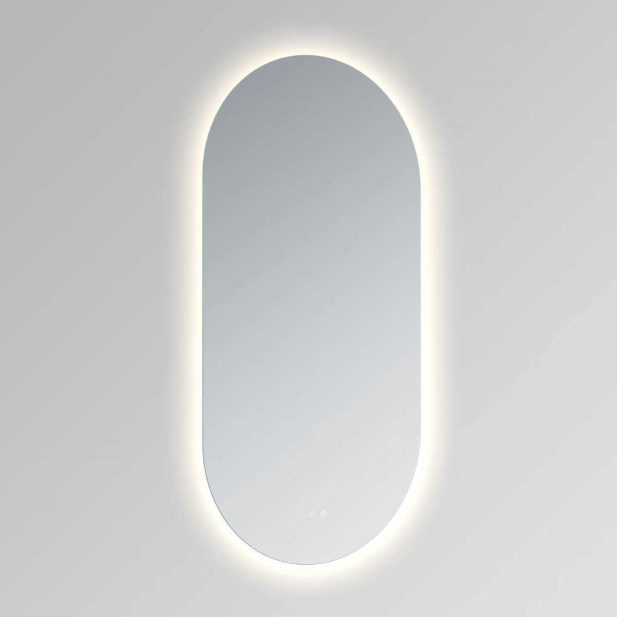 Cassiopeia Pill LED Bathroom Vanity Mirror for bathroom vanity | Halvern