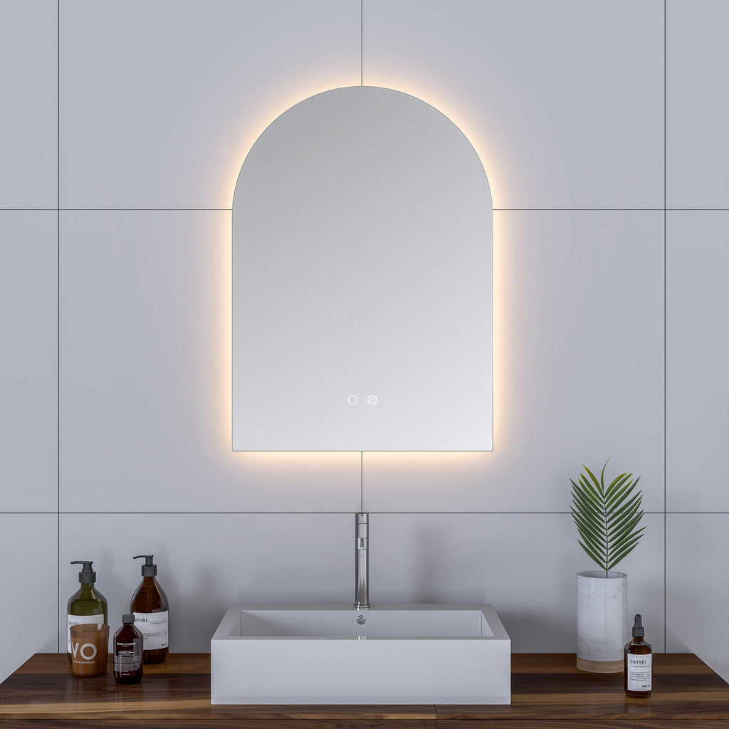 Cassiopeia Arch LED Bathroom Vanity Mirror for bathroom vanity | Halvern