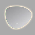 Cassiopeia Asymmetric Round LED Vanity Mirror for bathroom vanity | Halvern