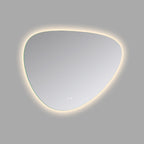 Cassiopeia Asymmetric Round LED Vanity Mirror for bathroom vanity | Halvern