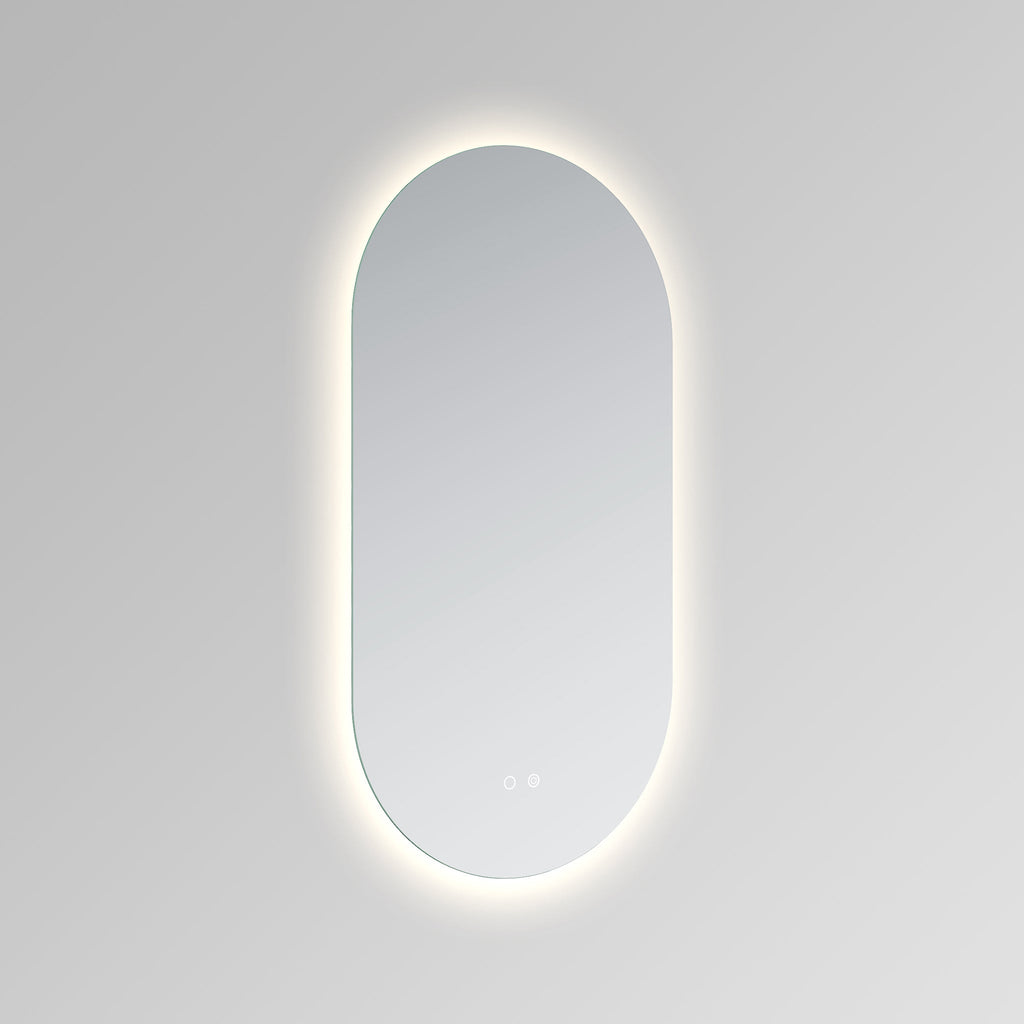 Cassiopeia Pill LED Bathroom Vanity Mirror for bathroom vanity | Halvern