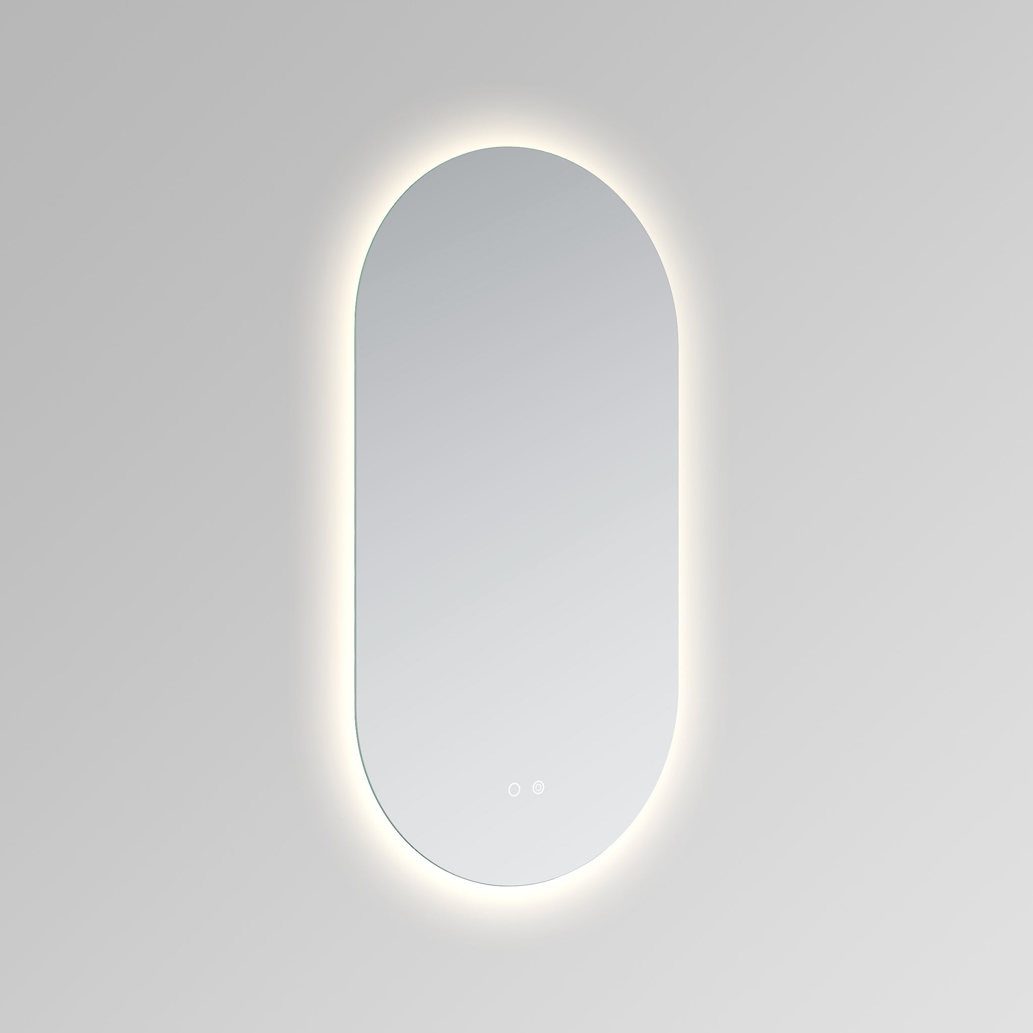Cassiopeia Pill LED Bathroom Vanity Mirror for bathroom vanity | Halvern