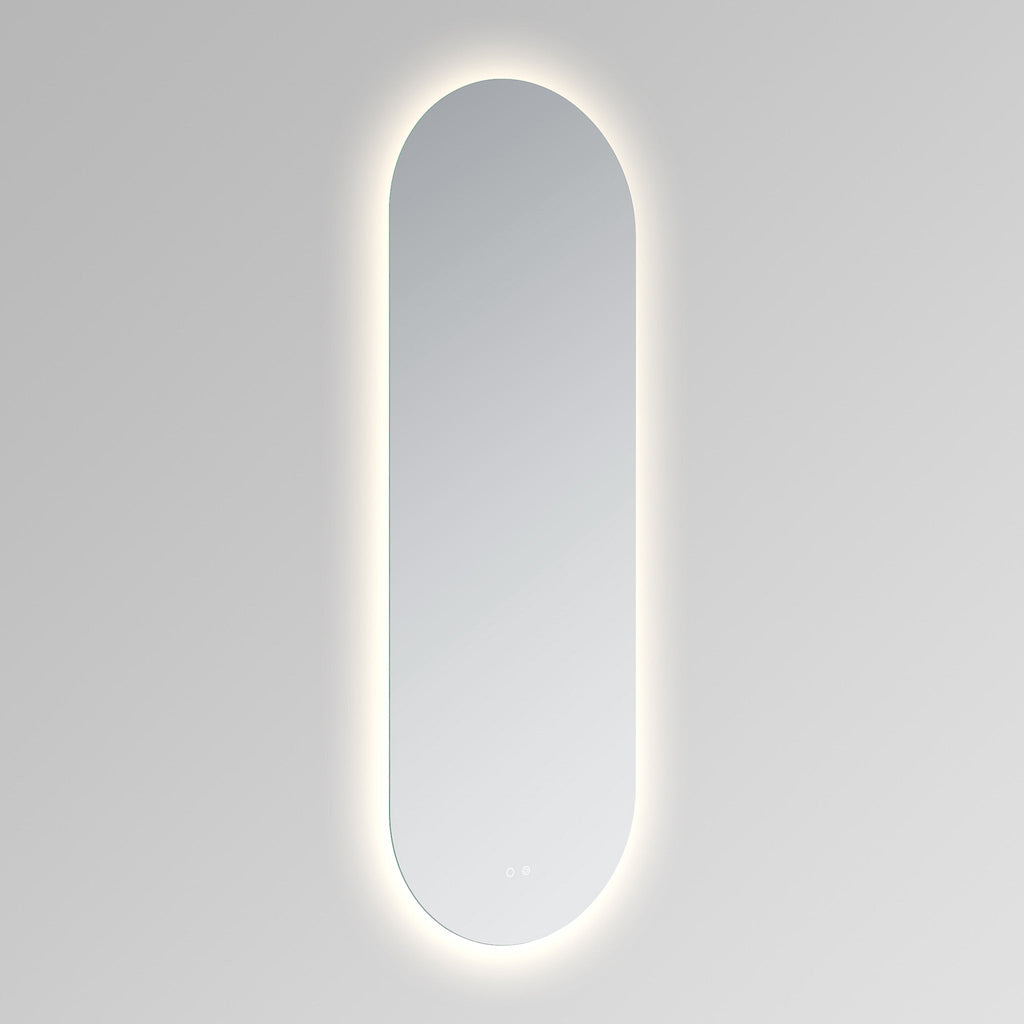 Cassiopeia Pill LED Bathroom Vanity Mirror for bathroom vanity | Halvern