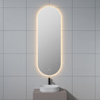 Cassiopeia Pill LED Bathroom Vanity Mirror for bathroom vanity | Halvern