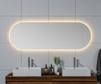 Cassiopeia Pill LED Bathroom Vanity Mirror for bathroom vanity | Halvern