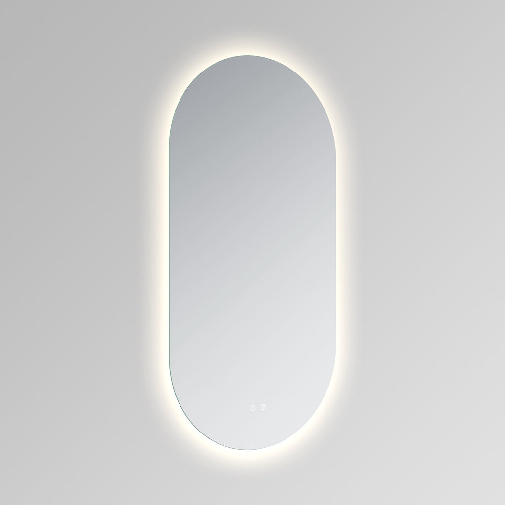 Cassiopeia Pill LED Bathroom Vanity Mirror for bathroom vanity | Halvern
