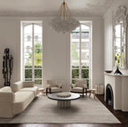 Bubble Chandelier — Cascading Glass Bubble Ceiling Light for Stairwell