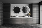 Corona Round LED Bathroom Vanity Mirror for bathroom vanity | Halvern