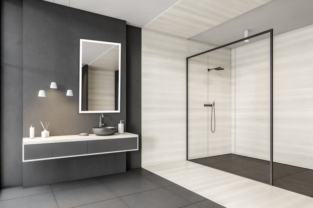Linea Rectangle LED Bathroom Vanity Mirror for bathroom vanity | Halvern