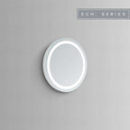 Solstice Round LED Bathroom Vanity Mirror for bathroom vanity | Halvern