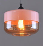 Modern Nordic Glass Pendant Light — Glass Shade Hanging Lamp for Kitchen Island