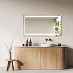 Iris Rectangle LED Bathroom Vanity Mirror for bathroom vanity | Halvern