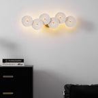 Lotus Petal Wall Lamp — Ceramic Floral Wall Sconce for Bedroom & Hallway