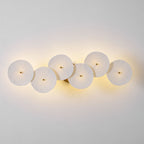 Lotus Petal Wall Lamp — Ceramic Floral Wall Sconce for Bedroom & Hallway