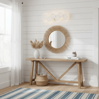 Lotus Petal Wall Lamp — Ceramic Floral Wall Sconce for Bedroom & Hallway