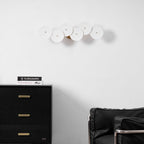 Lotus Petal Wall Lamp — Ceramic Floral Wall Sconce for Bedroom & Hallway