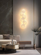 Lotus Petal Wall Lamp — Ceramic Floral Wall Sconce for Bedroom & Hallway