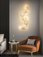 Lotus Petal Wall Lamp — Ceramic Floral Wall Sconce for Bedroom & Hallway