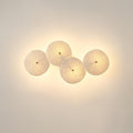 Lotus Petal Wall Lamp — Ceramic Floral Wall Sconce for Bedroom & Hallway