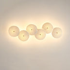 Lotus Petal Wall Lamp — Ceramic Floral Wall Sconce for Bedroom & Hallway