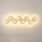 Lotus Petal Wall Lamp — Ceramic Floral Wall Sconce for Bedroom & Hallway