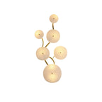 Lotus Petal Wall Lamp — Ceramic Floral Wall Sconce for Bedroom & Hallway