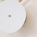 Lotus Petal Wall Lamp — Ceramic Floral Wall Sconce for Bedroom & Hallway