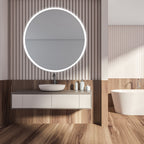 Luna Round LED Bathroom Vanity Mirror for bathroom vanity | Halvern