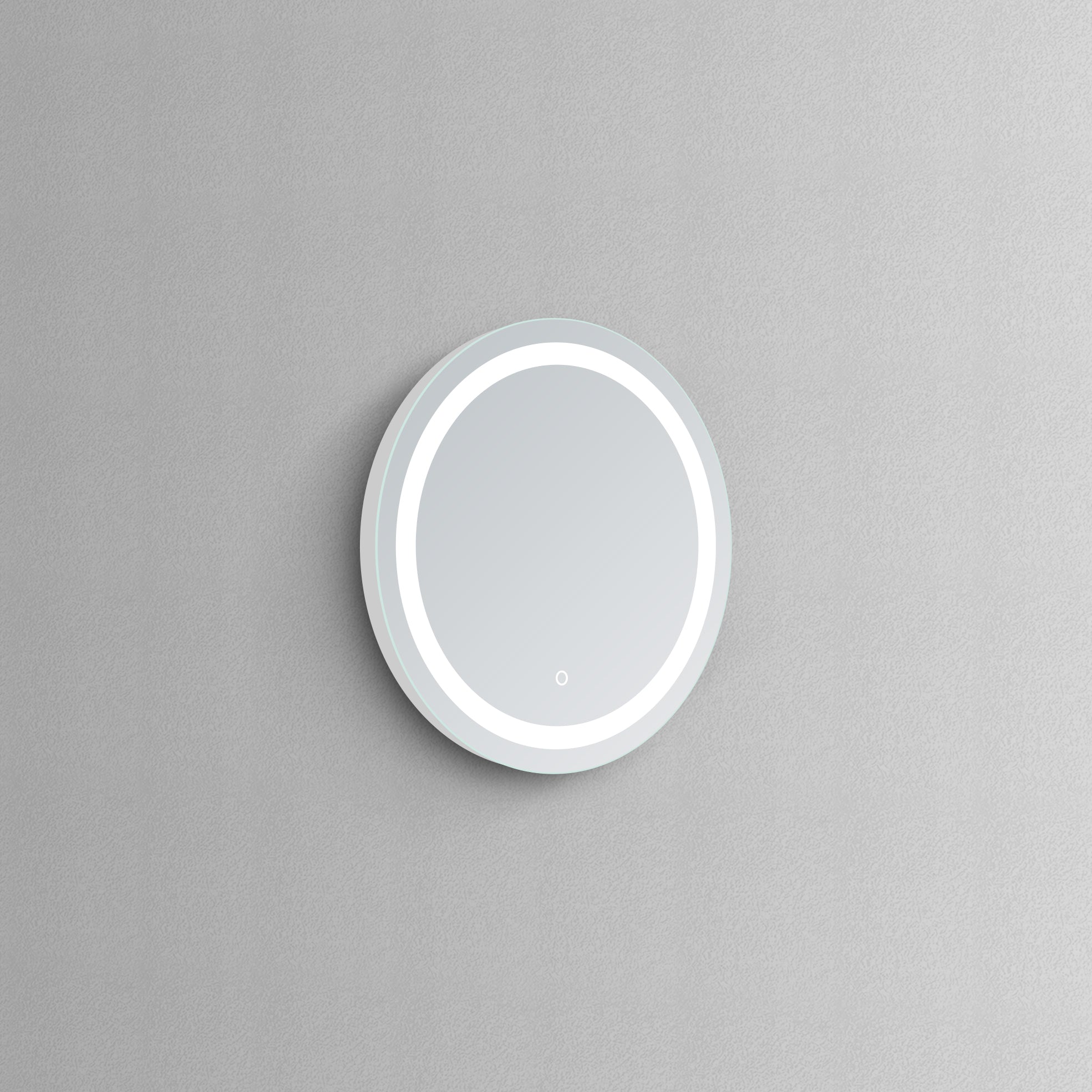 Solstice Round LED Bathroom Vanity Mirror for bathroom vanity | Halvern