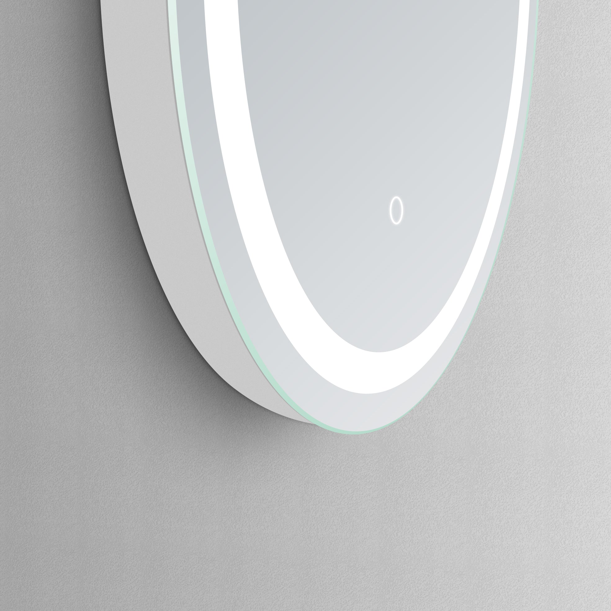 Solstice Round LED Bathroom Vanity Mirror for bathroom vanity | Halvern
